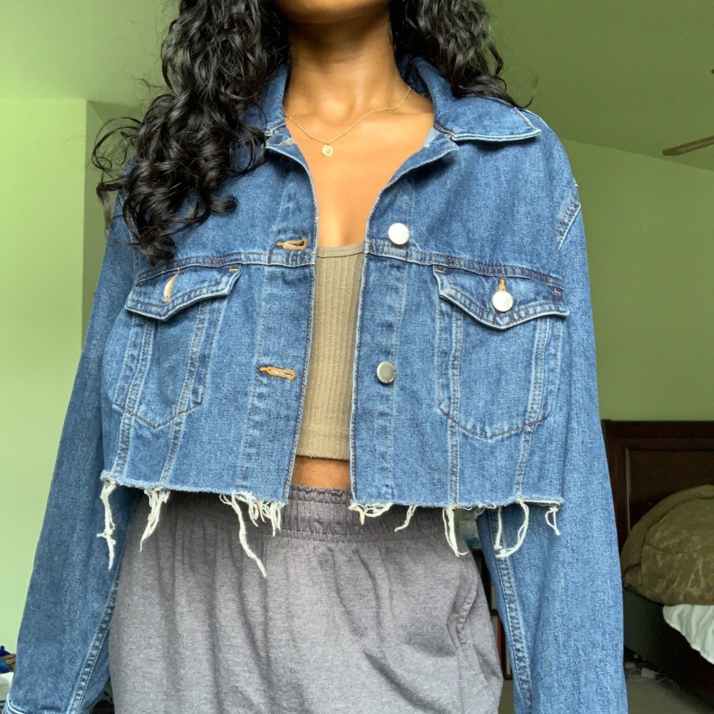 Cropped Denim Jacket